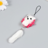 Пушистик на подвеске "Котик на коврике" МИКС Пушистик на подвеске "Котик на коврике" МИКС