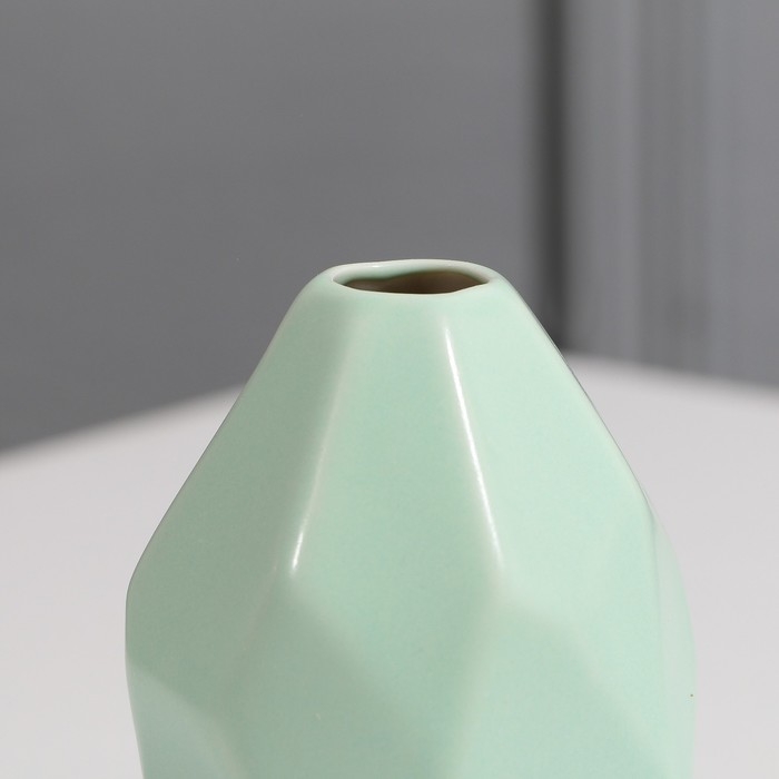 Ваза для цветов и подставка «Счастье внутри», 9 х 7 х 7 см, 350 мл. Ваза для цветов и подставка «Счастье внутри», 9 х 7 х 7 см, 350 мл.