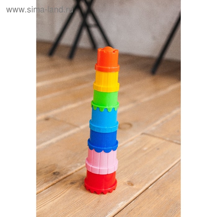 Пирамидка для песка №71, цвета МИКС