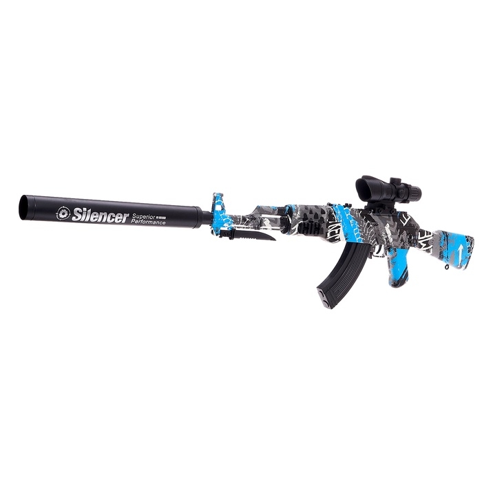 Автомат &laquo;АК-47&raquo;, работает от аккумулятора