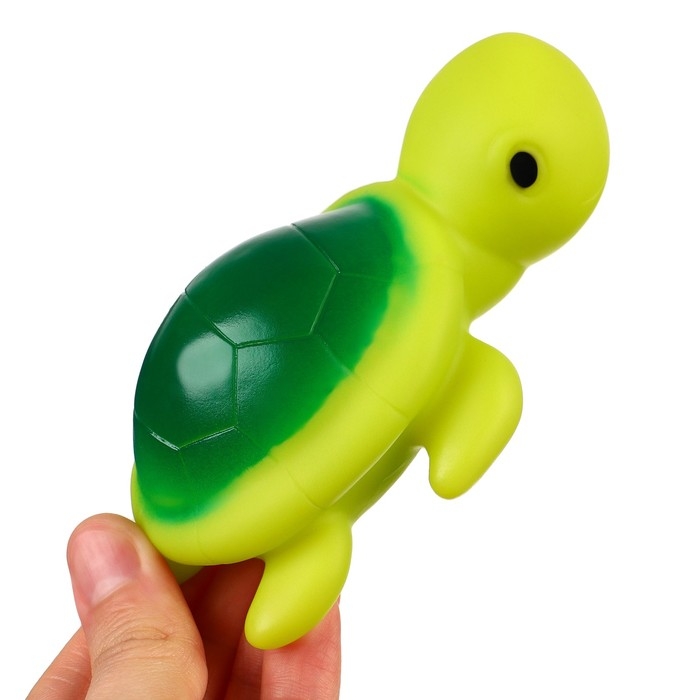 Набор резиновых игрушек для ванны &laquo;Мир моря&raquo;, с пищалкой, 6 шт, Крошка Я