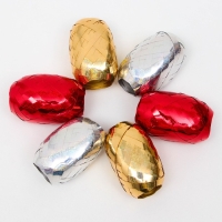 Лента упаковочная голография 0,5 см х 10 м, цвета МИКС