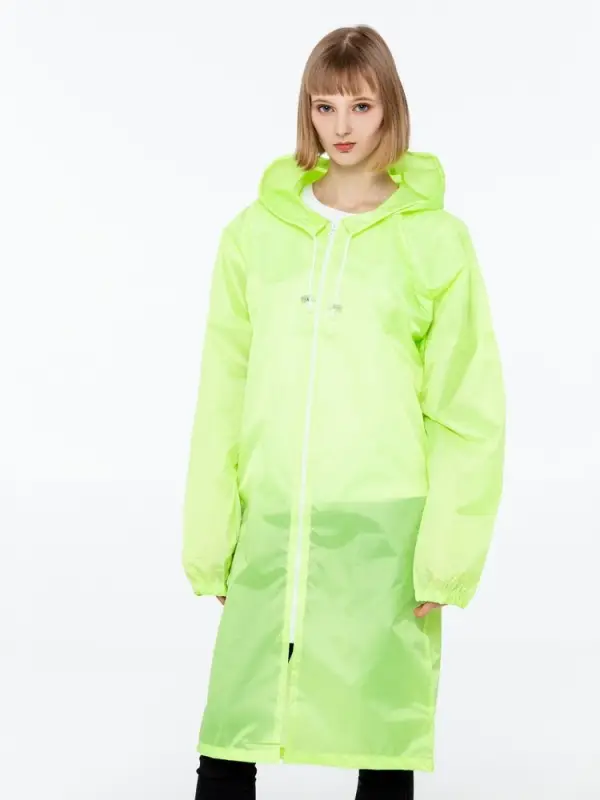 Дождевик Rainman Zip, желтый неон, размер S Дождевик Rainman Zip, желтый неон, размер S
