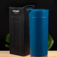 Термостакан Steady, синий