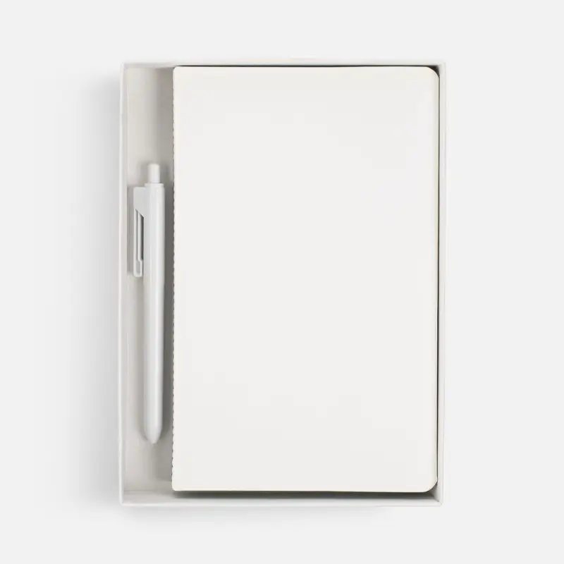 Набор Duplex, белый с желтым