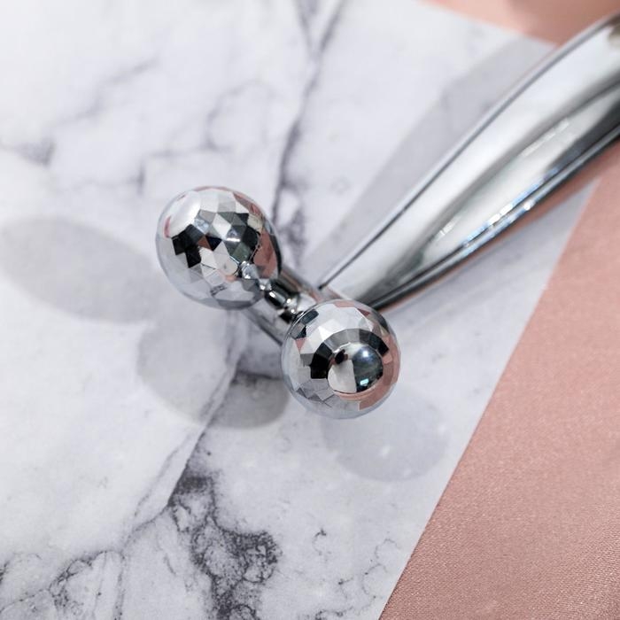 Массажер для лица роликовый, 3D «Вдохновляй красотой», 16 х 8 см Массажер для лица роликовый, 3D «Вдохновляй красотой», 16 х 8 см