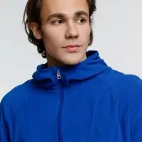 Анорак флисовый унисекс Fliska, ярко-синий, размер M/L