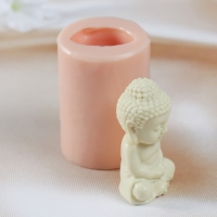 Молд силиконовый "Будда" изделие 3,5х2,8х6,5  см