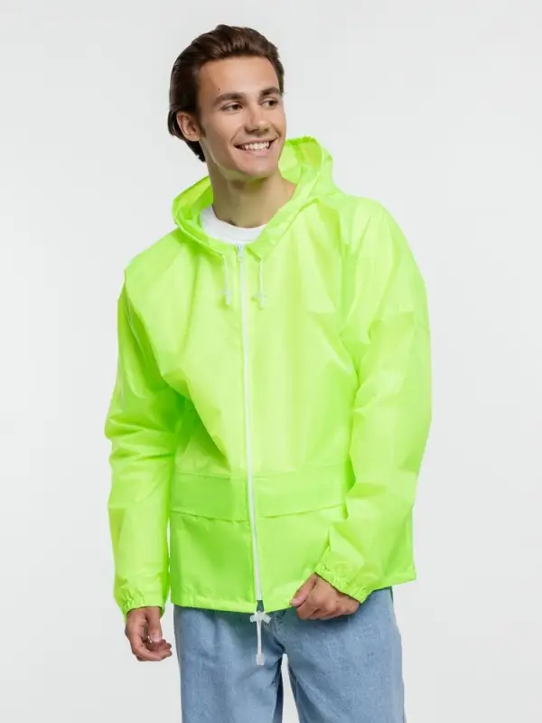 Дождевик Kivach Promo, желтый неон, размер L