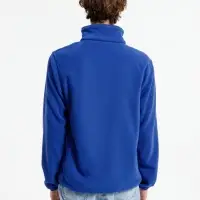 Куртка флисовая унисекс Nesse, синяя, размер XS/S