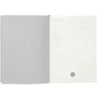 Ежедневник Flat, недатированный, серый Ежедневник Flat, недатированный, серый