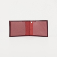 Обложка для удостоверения, цвет бордовый Обложка для удостоверения, цвет бордовый