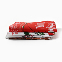 Набор кухонных полотенец Доляна &laquo;Новогоднее настроение&raquo; 35х60см-4шт, 100% хл