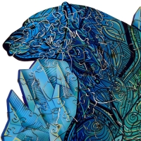 Пазлы деревянные фигурные &laquo;&lrm;Хозяин Севера&raquo;&lrm;, 94 элемента