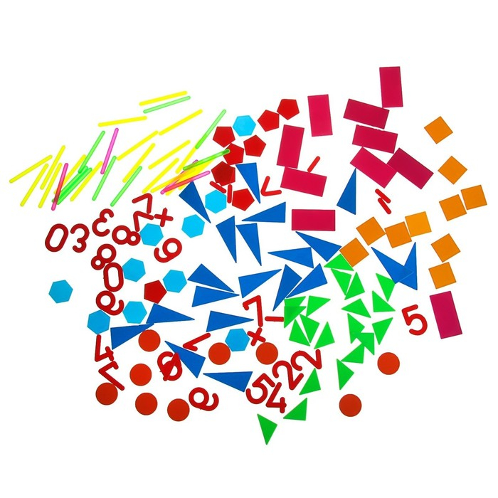 Касса счётных материалов «Учись считать», 142 элемента Касса счётных материалов «Учись считать», 142 элемента