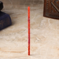 Свеча магическая восковая "Гармония и блаженство", с розой, 16х0,6 см, красный Свеча магическая восковая "Гармония и блаженство", с розой, 16х0,6 см, красный