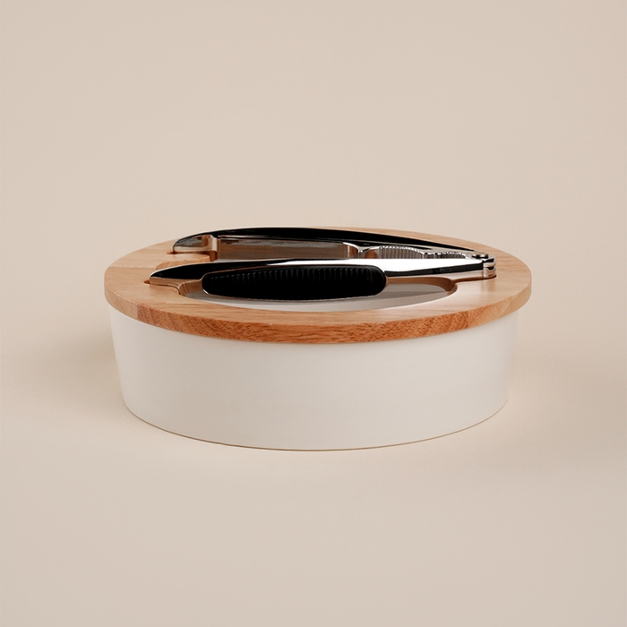 Орешница фарфоровая с орехоколом SL Home &laquo;Тренто&raquo;, 2 предмета: орешница, орехокол