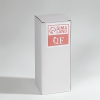 Органайзер для ватных палочек и дисков «BAMBOO», с крышкой, 2 съёмные секции, 7 × 18,5 см, в картонной коробке, цвет прозрачный Органайзер для ватных палочек и дисков «BAMBOO», с крышкой, 2 съёмные секции, 7 × 18,5 см, в картонной коробке, цвет прозрачный