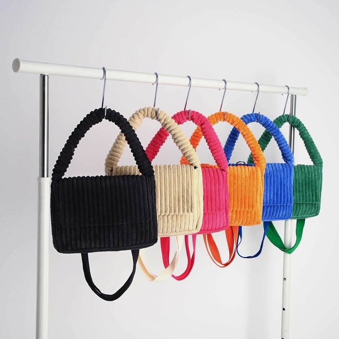 Сумка молодёжная на магните, цвет розовый Сумка молодёжная на магните, цвет розовый