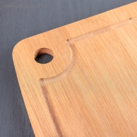 Доска разделочная из бамбука Доляна &laquo;Богатство леса&raquo;, 33&times;24 см