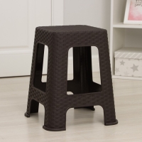 Табурет большой &laquo;Ротанг&raquo;, 37&times;37&times;45 см, цвет коричневый