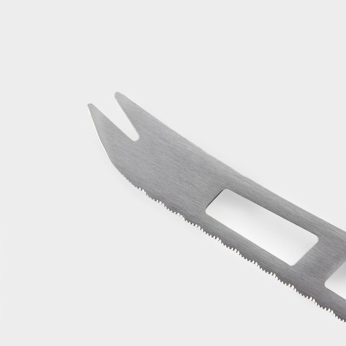 Нож для сыра Доляна Lime, 25&times;2,3 см, цвет чёрный