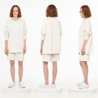 Свитшот унисекс S2, молочно-белый, размер XL/XXL