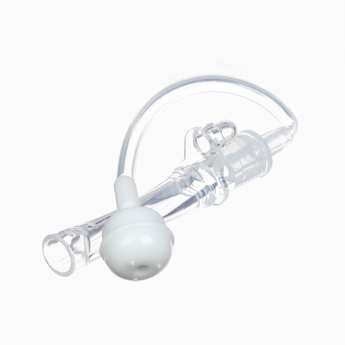 Поильник детский M&B &laquo;Котик&raquo; с трубочкой, от 9 мес., 280 мл., цвет серо-голубой