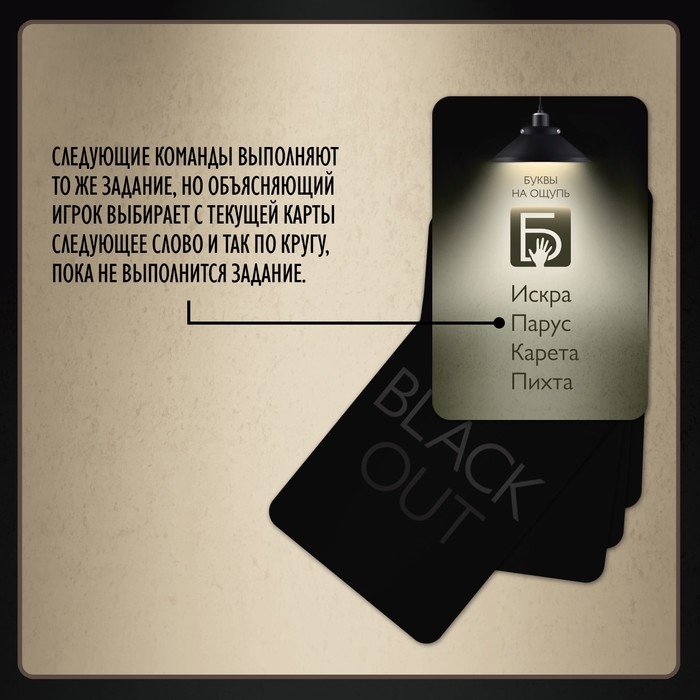 Настольная игра на объяснение слов &laquo;Blackout&raquo;, 120 карт, 12+