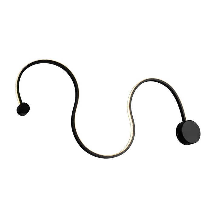 Бра Бра "Изгиб" LED 28Вт 4000К черный