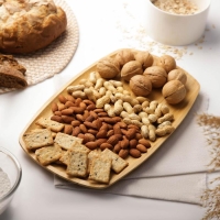 Блюдо для подачи Доляна Striata, овальное, 33×20 см, бамбук Блюдо для подачи Доляна Striata, овальное, 33×20 см, бамбук