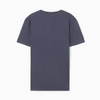 Футболка мужская, цвет тёмно-серый, р-р 56