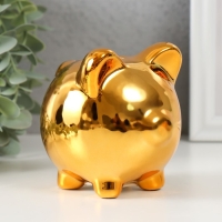 Копилка керамика "Улыбчивая свинка" МИКС 10х7,5х9 см Копилка керамика "Улыбчивая свинка" МИКС 10х7,5х9 см