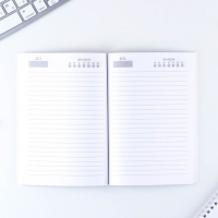 Ежедневник в тонкой обложке &laquo;С 8 Марта БЕЛЫЕ РОЗЫ&raquo;, А5, 80 л