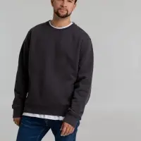 Свитшот унисекс King, темно-серый, размер S