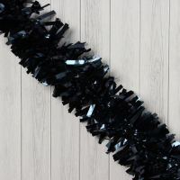 Мишура "Грация" 9х200 см, тёмно-синий Мишура "Грация" 9х200 см, тёмно-синий