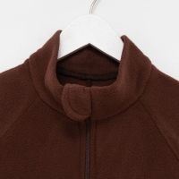 Комбинезон воротник-стойка, цвет коричневый, рост 80-86 см Комбинезон воротник-стойка, цвет коричневый, рост 80-86 см