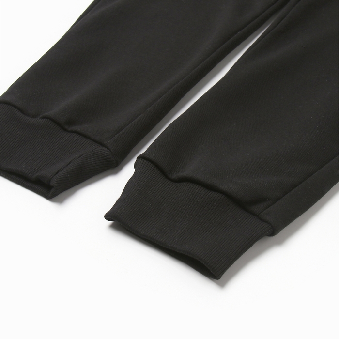 Брюки мужские, цвет чёрный, размер 50