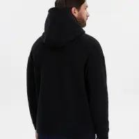 Худи оверсайз унисекс Snuggie, черное, размер XS/S