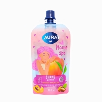 Подарочный набор косметики AURA: скраб для тела, 100 мл + лосьон для рук и тела, 100 мл