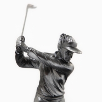 Статуэтка полистоун &laquo;Гольфист&raquo; 15,5 х 15,5 х 33,5 см