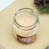 Ароматическая свеча в банке "Корица", 6,4х6 см Ароматическая свеча в банке "Корица", 6,4х6 см