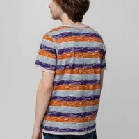 Футболка мужская RAYET двусторонняя, оранжевый/фиолетовый , размер XL