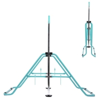 Гимнастическая перекладина детская с регулируемой высотой, цвет зелёный Гимнастическая перекладина детская с регулируемой высотой, цвет зелёный