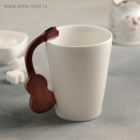 Кружка керамическая &laquo;Инструменты. Гитара&raquo;, 350 мл, цвет белый