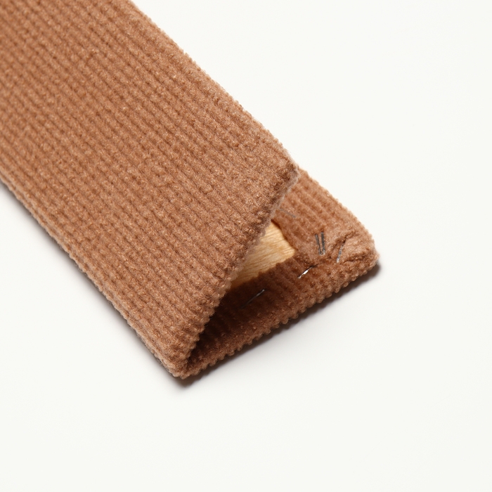 Когтеточка 60*15 см, угловая, бежевая Когтеточка 60*15 см, угловая, бежевая