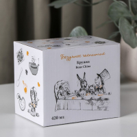 Кружка «Безумное чаепитие», 420 мл, МИКС Кружка «Безумное чаепитие», 420 мл, МИКС