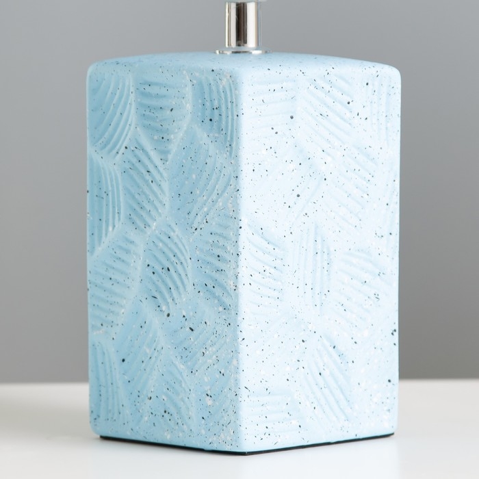 Настольная лампа Настольная лампа "Ариэль" Е14 40Вт голубой 20х20х33 см RISALUX