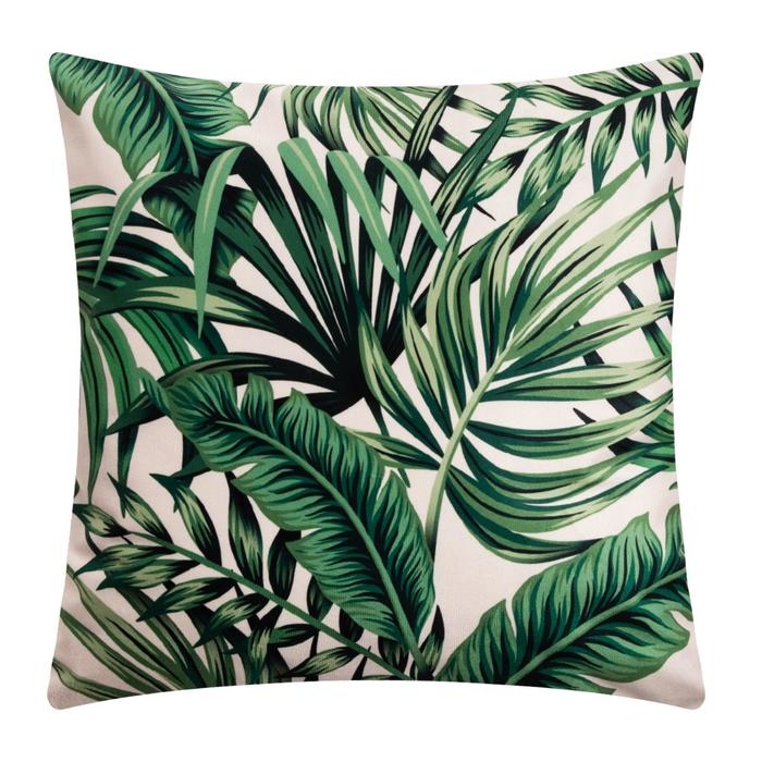 Наволочка декоративная Этель &laquo;Тропики&raquo; 40х40 см, велюр, 100% п/э