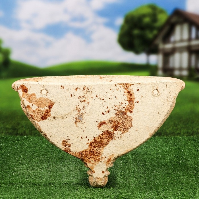 Подвесное кашпо "Кора" настенное, 24х38см